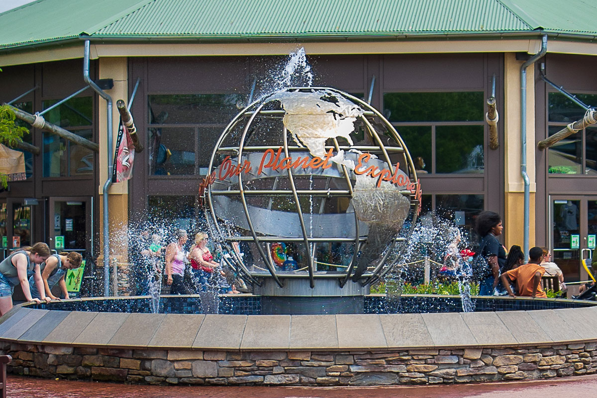 Zoo fountain
