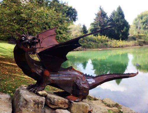 Want a steel fire-breathing dragon? Hire a master metal sculptor!